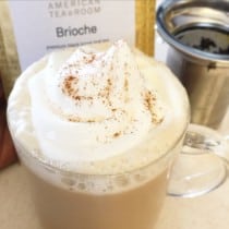 Tea Infuser Mug Review Plus Brioche Tea Latte Recipe